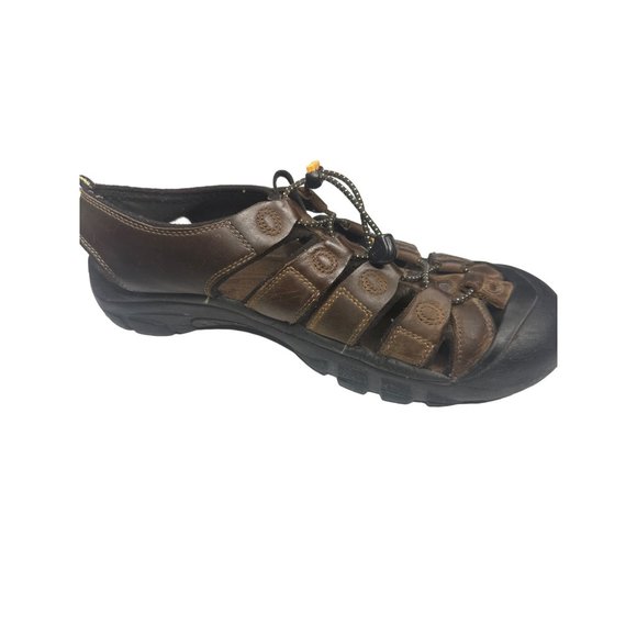 Keen‎ Newport Men’s Sandals Size 13 Waterproof Leather Adjustable Drawstring TPU - Picture 6 of 10